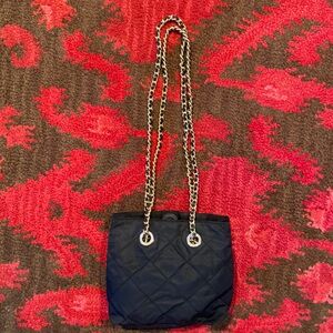 Nylon Chain Shoulder Bag